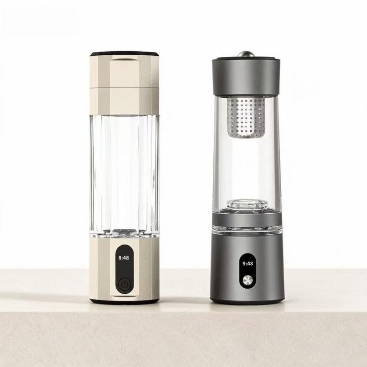 Home 2 PEM hydrogen rich water cups, portable hydrogen water bottle for OEM wholesale